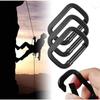 Aluminium Alloy Keychain Hook Square Key-Lock Tool Durable Aluminium Alloy Carabiner