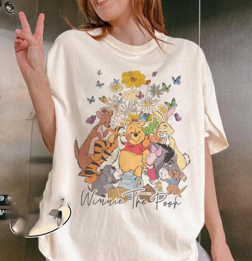 Funny Winnie The Pooh And Friends Tshirt