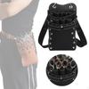 Hair Stylist Scissors Holder Bag for Portable Use with PU Leather