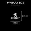 2026 Hot Car Sticker Fashion New Car Styling Interior Sticker Badge Car Decoration Accessories For Peugeot 206 208 306 307 308 4