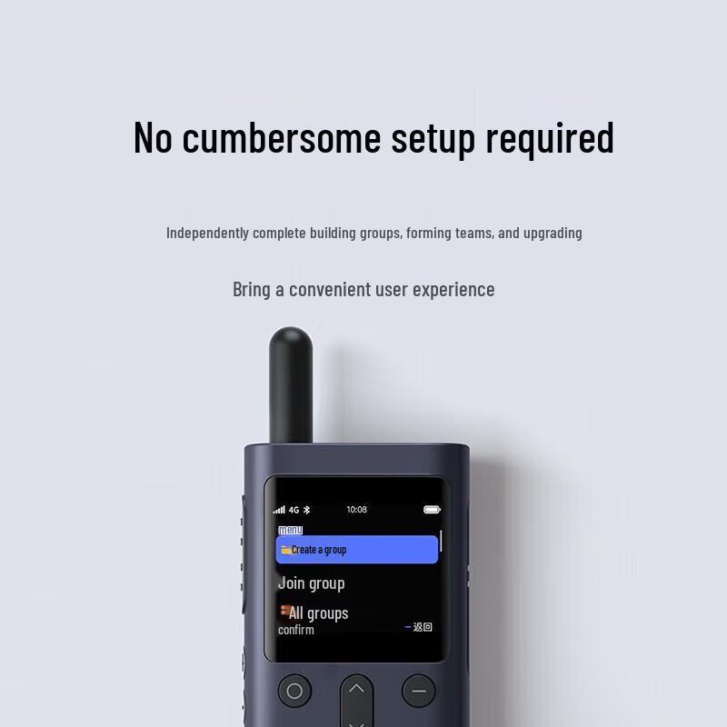 Mijia Walkie-Talkie 3 4G Long Endurance Kit with H1 Headset (CN version)