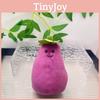 Colorful Eggplant Plush Doll Keychain Adorable Stress Reliever For Everyday Use