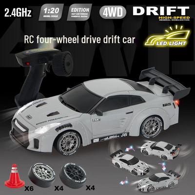 Электрическая RC-машинка GTR Drift - Высокоскоростная, полноприводная, противоударная, ударопрочная гоночная игрушка для детей