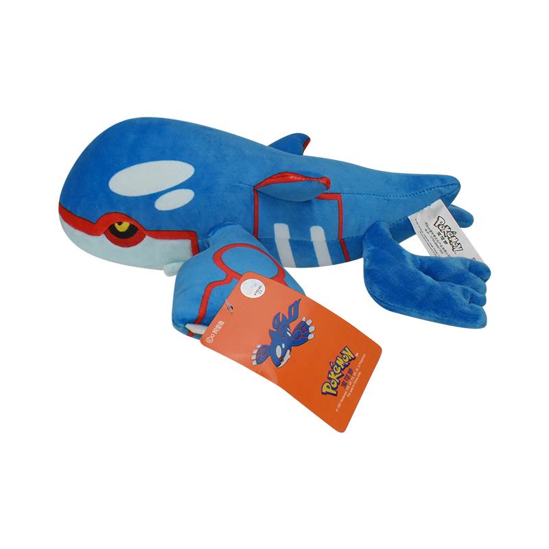 Kyogre Peluche Мягкие игрушки Мягкие куклы Мультяшные милые куклы Kawaii День рождения Рождественский подарок для детей Коллекция друзей