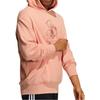 adidas Оригинальная однотонная толстовка с капюшоном и нашивкой-логотипом медведя унисекс, розовая HJ7820