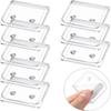 2/4/6/8Pcs Transparent Curtain Closure Clip Windproof Curtain Fixing Buckle  Toilet Curtain