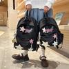 Star Pattern Backpack Large Capacity Shoulders Bag Student Commute Gift Tourism
