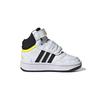Adidas Neo Hoops Mid Удобные Универсальные Мид-топ Кроссовки для Ходьбы Детская Обувь GZ1933