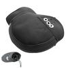 SKT Industries Waterproof and Neoprene Motorcycle Handlebar Cover Cold-Resistant WNHC-03-SKT (Black/Black)