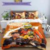3pcs Landos Norris Racing1 Cover Set - Personalized Name, HD Printed Bedding with 1 Cover and 2 Pillowcases - Perfect for Home Decor, Easy Care