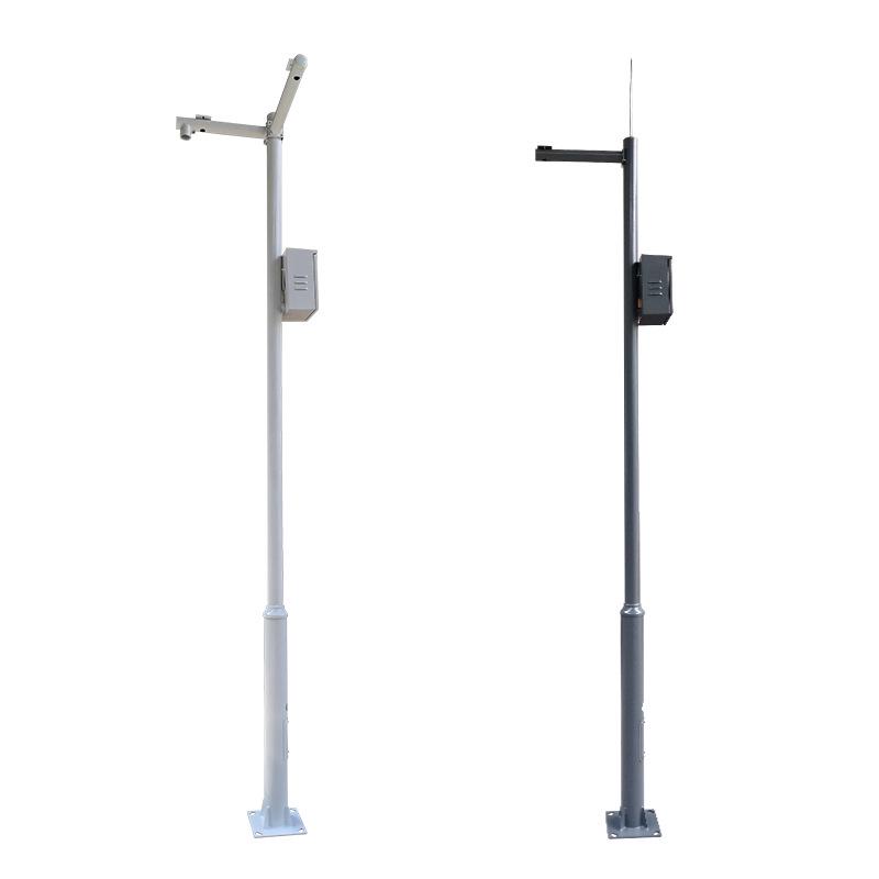 Ветроустойчивый оцинкованный методом горячего цинкования антикоррозийный столб для мониторинга общественной безопасности