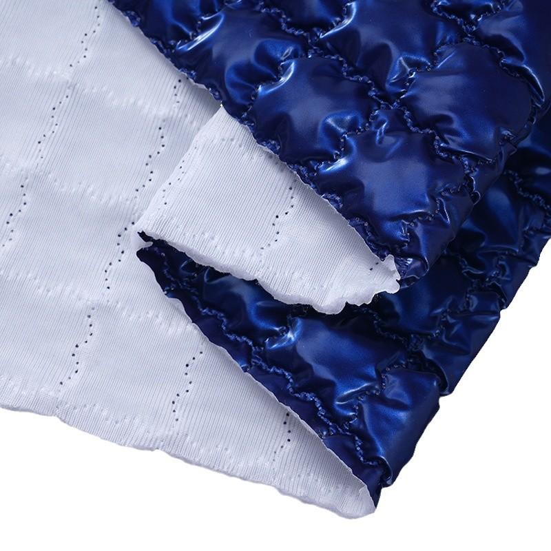 Making Clothing Lining Composite Handmade Cloth 3 sizes Grid pu coating Autumn and Winter Thickening Quilted Fabric