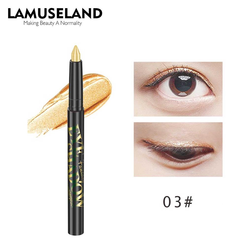 8 цветов теней для век, блестящие гладкие тени для век, матовые тени для век, яркая мерцающая косметика для макияжа глаз — (1 г) E123