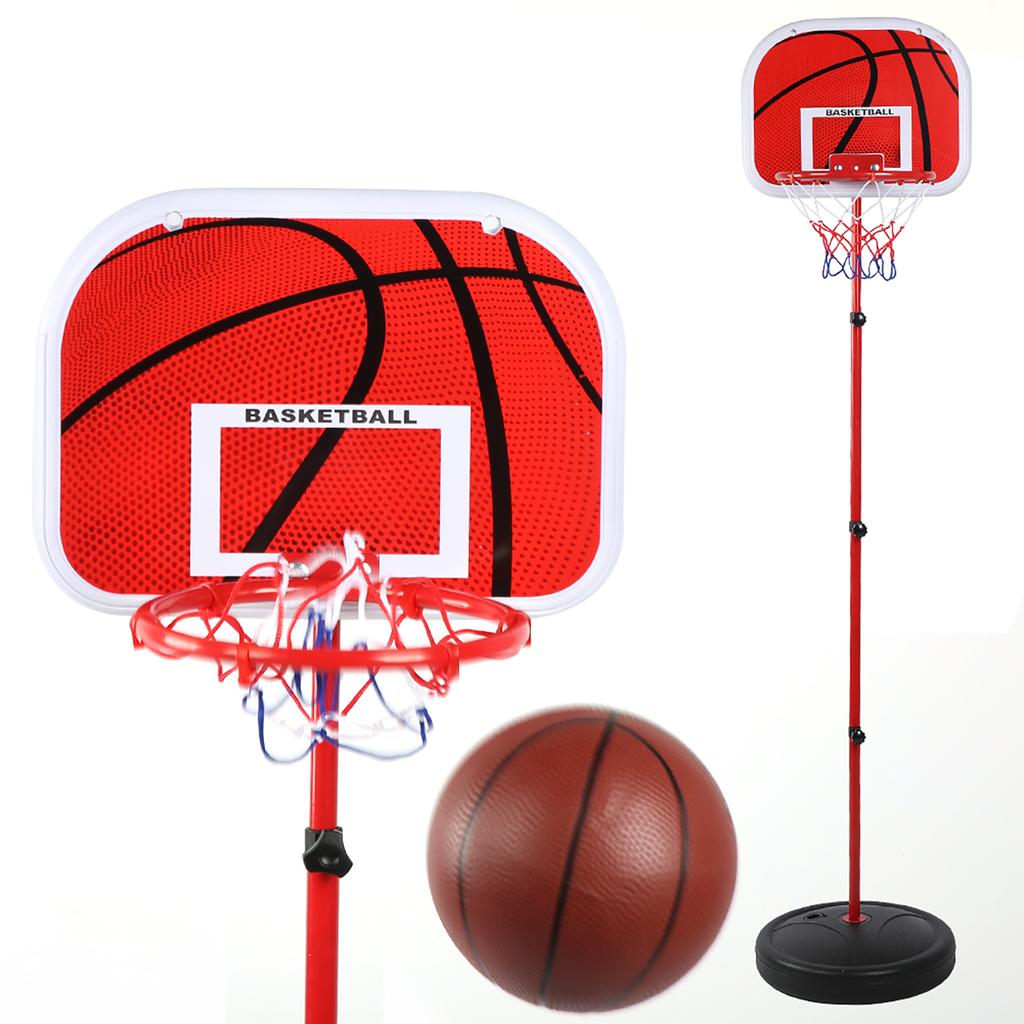 170CM Adjustable Height Basketball Stand Children Game Training Equipment Set for Indoor Outdoor