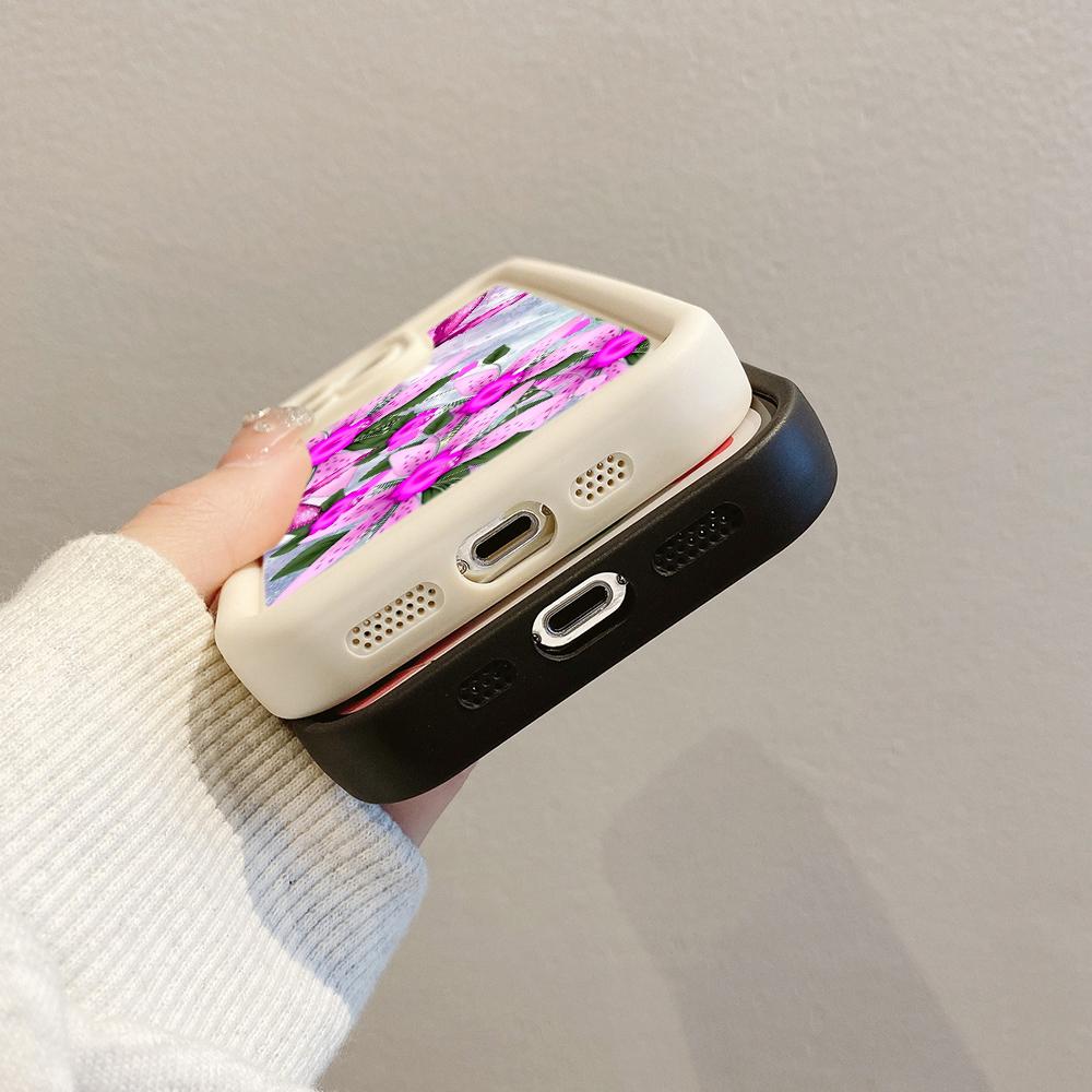 Мягкий чехол для телефона Angel Eye TPU для Samsung A05 A04 A10 A30 A13 A23 A53 A14 A24 A34 A54 A15 A25 A35 A55 S20 S23 FE S24 Ultra Ae66 Бабочка цветок милый