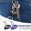Car Keychain Car Emblem Gift with Key Ring Auto Accessories For Subaru Forester Crosstrek Outback Impreza XV Tribeca Ascent Legacy Levorg Mpreza