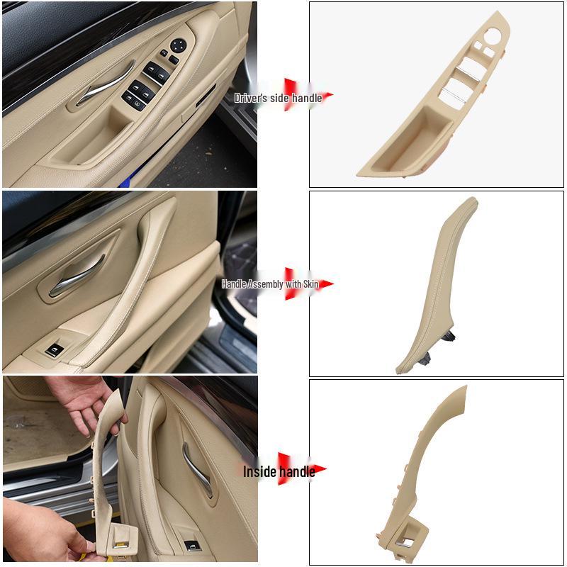 Ручка подлокотника салона из углеродного волокна для BMW 5 серии F10/F18 - с правым рулем