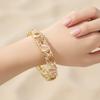 Rhinestone Vintage Cloisonne Bangle Hollow Women's Hand Bracelet  Gifts for Women Girl