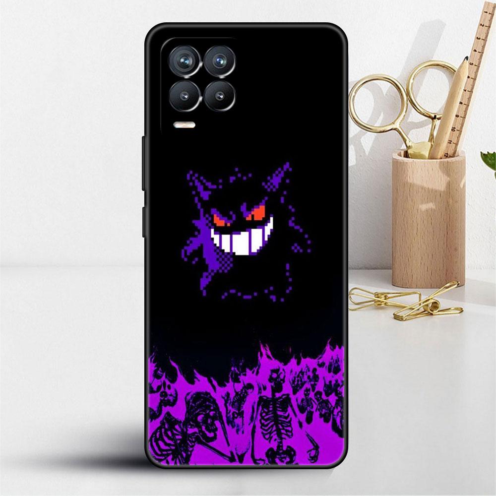 Чехол для Realme 8 C21y GT Neo 2 3 8i C21 7 C11 6 C12 C35 C3 GT 9 Pro C12, силиконовый чехол для телефона из ТПУ, аниме Pokemon Japan