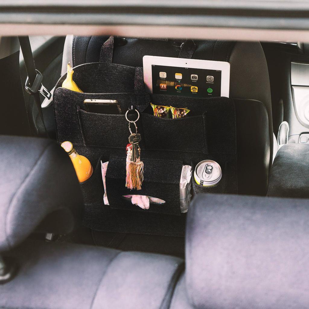 Organizer cover mat car seat protector tablet holder uni
