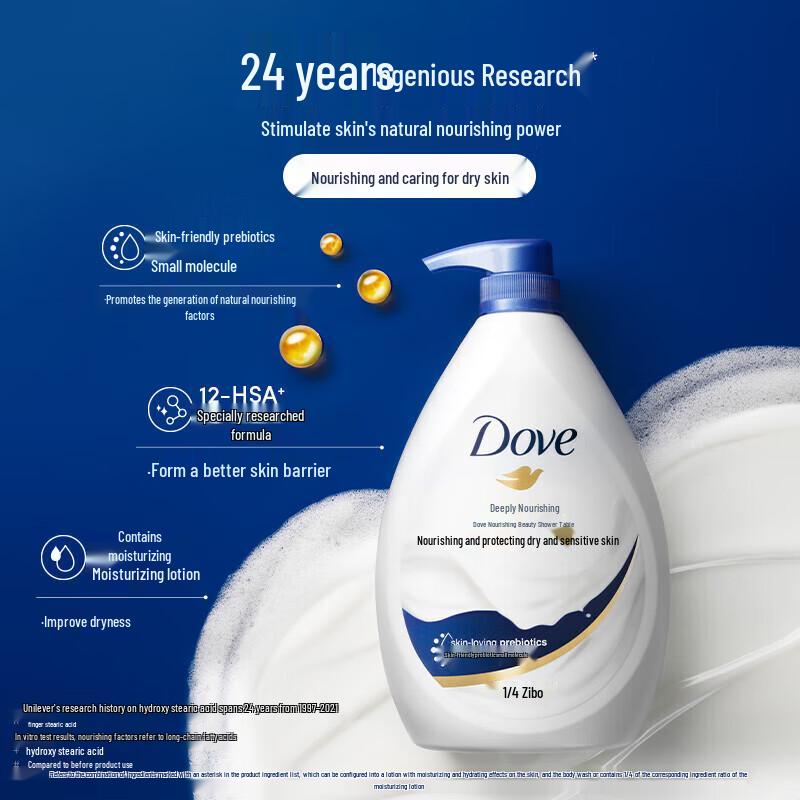 Dove Body Wash Twin Pack