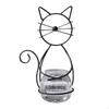 Cat Glass Planter Vase Holder, Desktop Planter, Hydroponics for