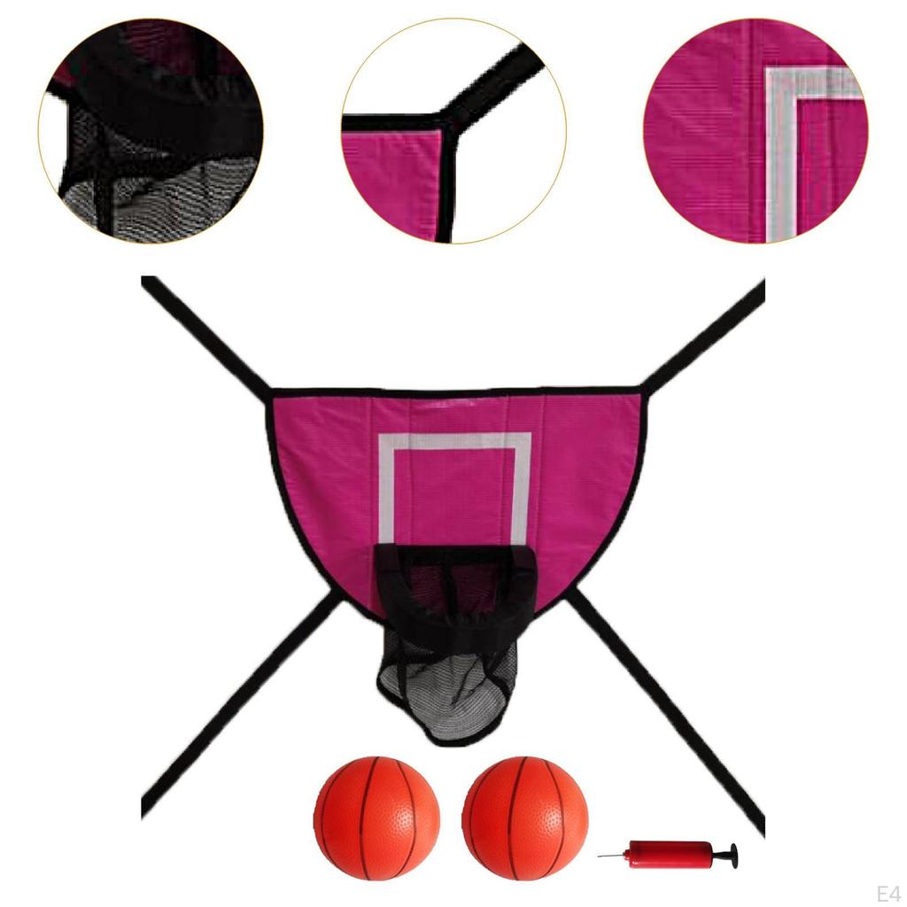 Баскетбольное кольцо для батутной рамы, водонепроницаемые ворота на открытом воздухе