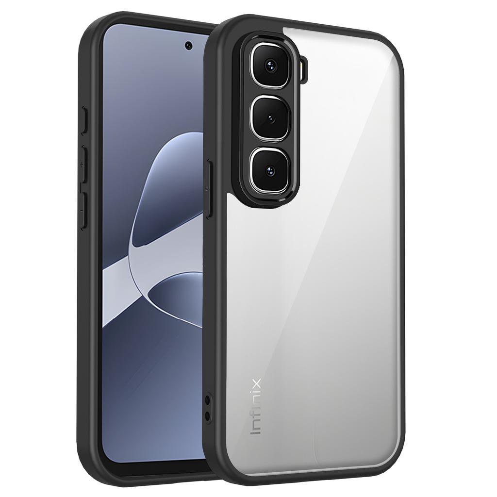 Чехол для Infinix Hot 60i Чехол для телефона Infinix Hot 60 Чехол-бампер для Infinix Hot 60 Pro Силиконовый бампер Прозрачная матовая задняя крышка Жесткий