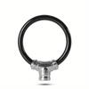 Bicycle Cable Ring Lock For Outdoor Cycing Anti-theft Zinc Alloy Lock Core Portable Security Cable Lock With 2 Key