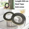 200cm/each Home Dustproof Window Slit Sink Sealing Tape Waterproof Strip Gas Stove Self-adhesive