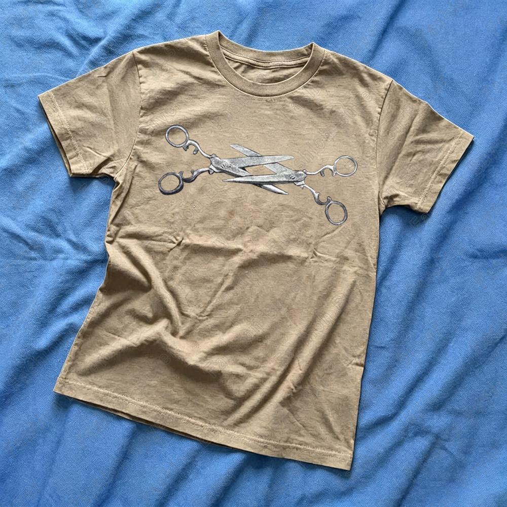 Funny Punk Printing Tees Tops Street Punk Women Clothing Grunge EGirl Printing Slim Trashy Tees Tops Summer Yk Style Tshirts