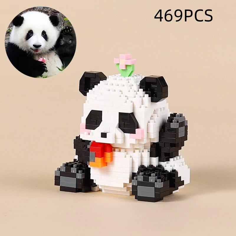 Children's Building Blocks Panda Toys Good Guy