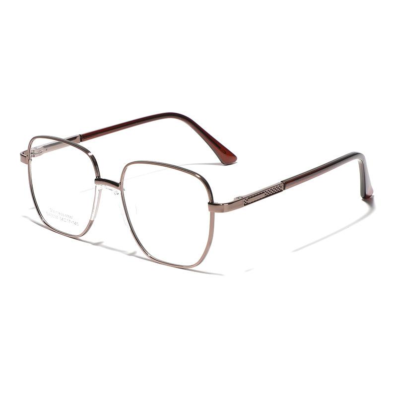 Очки Простая Большая Оправа Оправа для Миопии Обычное Зеркало Женский Повседневный Стиль Плоское Зеркало Мужской