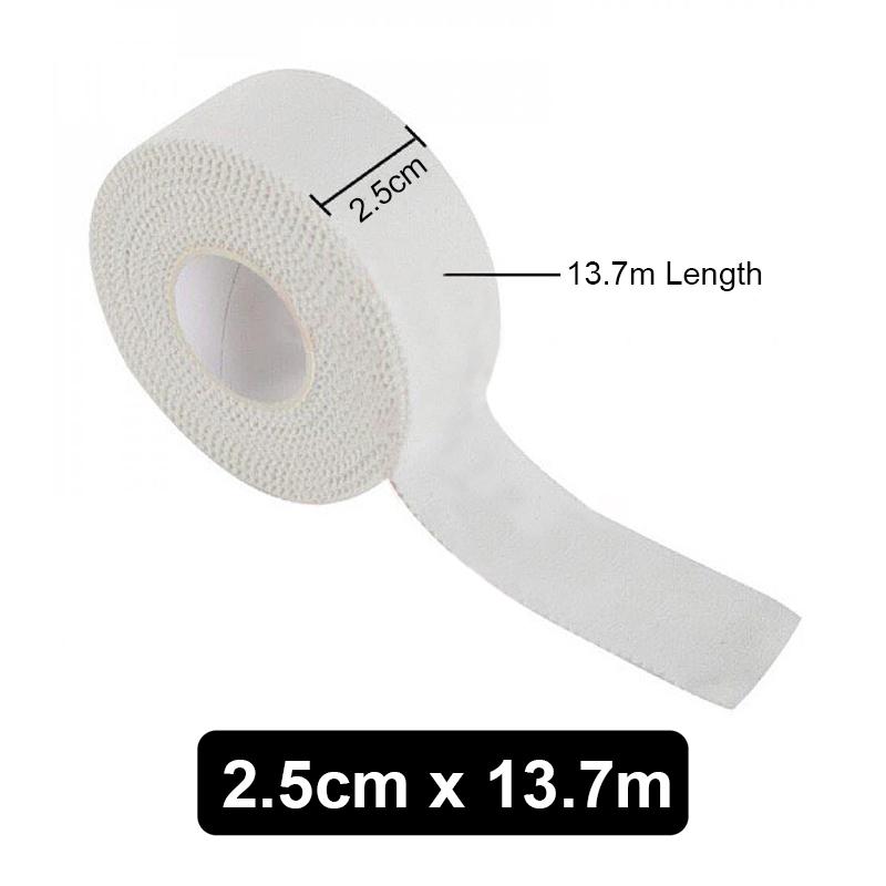 1 рулон спортивных бинтов, белая защитная хлопковая фиксирующая лента для кромки зубов, хлопковая белая лента с нашивками, спортивное оборудование
