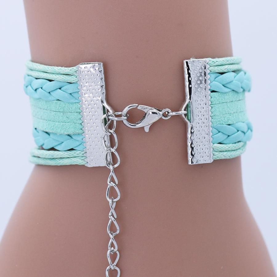 Подвеска-лошадь из сплава, браслет ручной работы, модный европейский и американский стиль, идеальный подарок для празднования годовщины