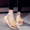 New Summer Women's Shoes Sandals Women, Fashionable and Comfortable One-word Drag Women Wear Cool Slippers