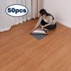 NINETAI Peel And Stick Floor Tile, 50pcs Vinyl Plank Wood Grain Look 11.81in*11.81in/48 Sq.Ft, Kitchen Mats For Floor