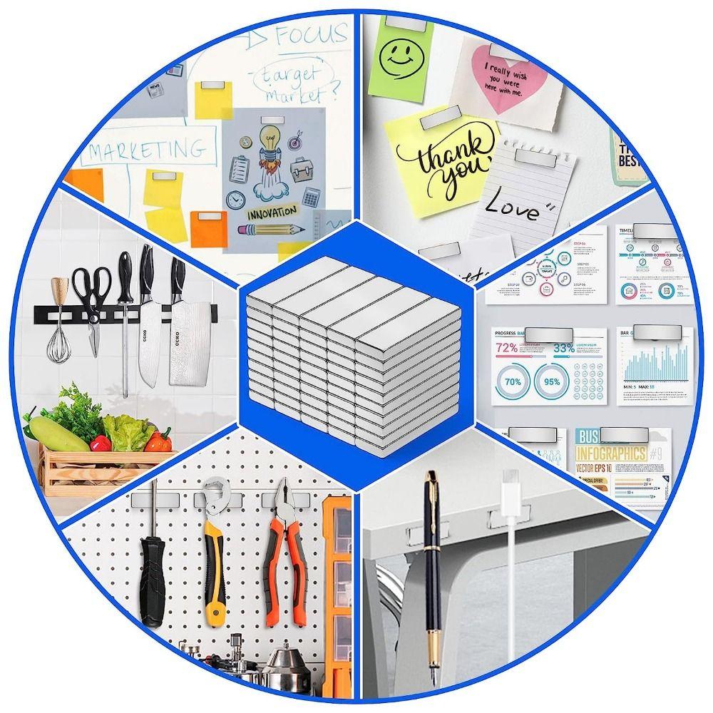 10 шт. мощные постоянные магниты 20x10x2 мм неодимовый магнит прямоугольные сильные магниты дверная ручка