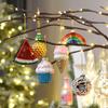 Christmas Tree Ornaments Pendant Glass Ornaments New Painted Home Decoration Christmas