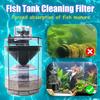 Сборщик рыбьего помета Фильтр для аквариума Полностью автоматический сепаратор для сбора рыбьего помета