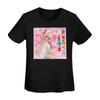 Karol G Happy Valentines Day TShirt Women Short Sleeve T Shirts Round Neck Streetwear Cotton Summer Tees Streetwear
