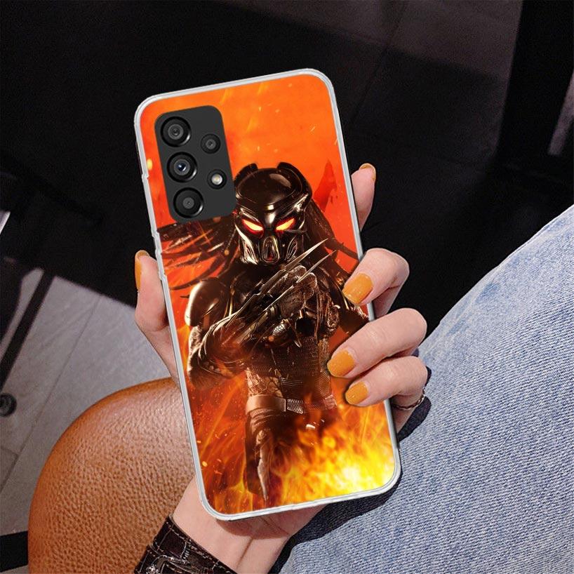 Раскрашенный чехол для телефона Alien Vs Predator для Samsung Galaxy A17 A16 A15 A14 A13 A57 A56 A55 A54 A53 A37 A36 A35 A34 A33 A26 A25 A24