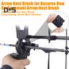 3Pcs Archery Bow Brush Plastic Arrow Rest Replacement Brush Archery Accessories Bow Supplies Small Arrow Rest Compound Kit