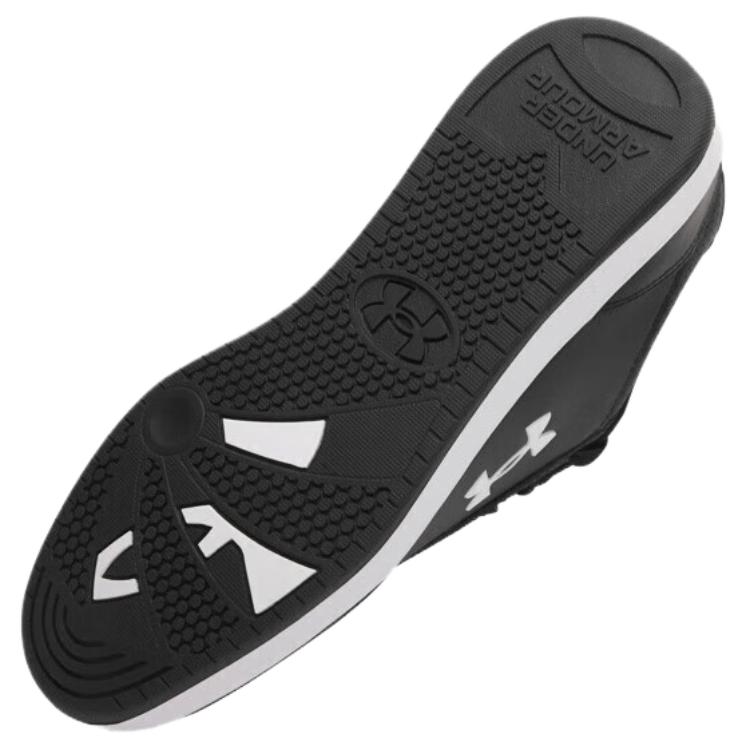 Under Armour St Court Удобные Универсальные Прочные Низкие Повседневные Кроссовки Мужские Кроссовки Черные 6005536-001