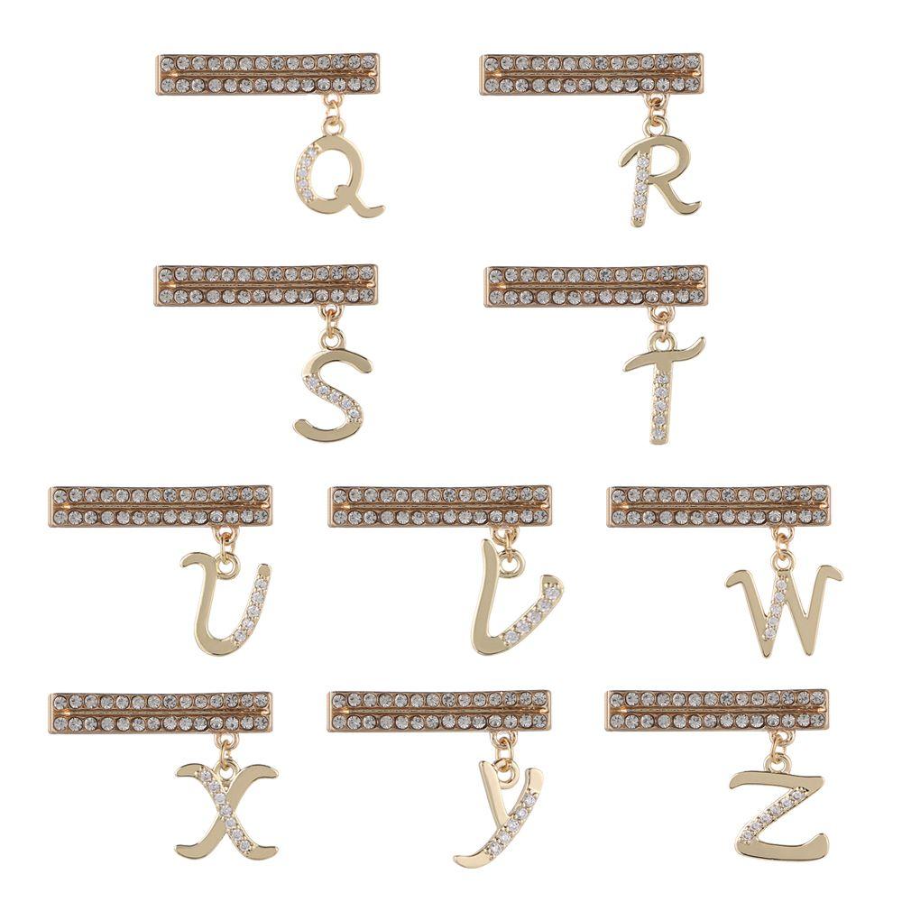 Creative 26 Letters Pendant Watch Band Ornament Strap Accessories Wristbelt Charms Decorative Ring