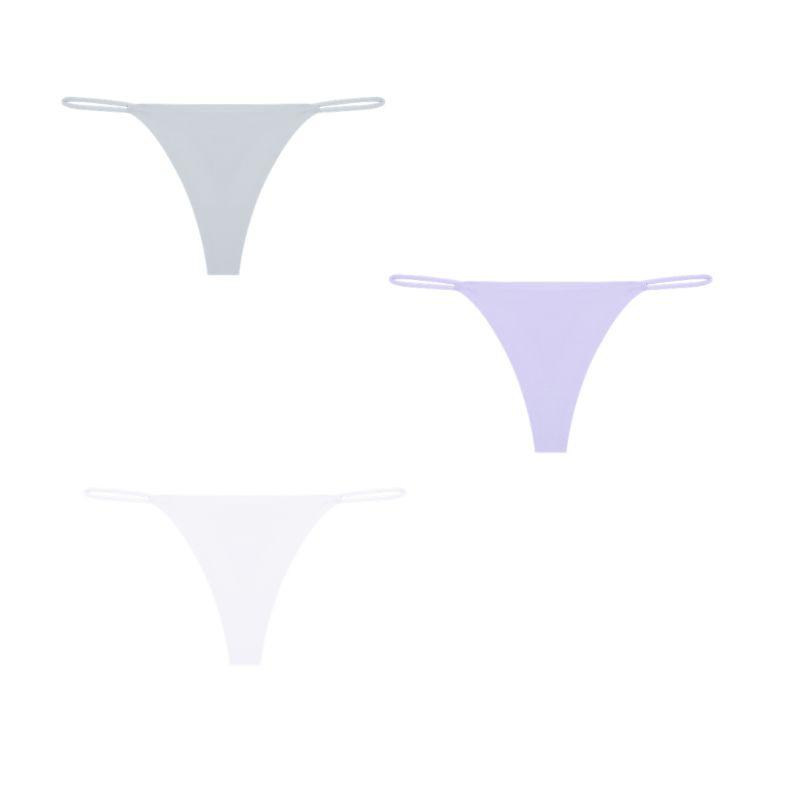 FINETOO Женские бесшовные трусики, нижнее белье без следов для женщин, сексуальное удобное нижнее белье, однотонные трусы