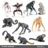 Chimpanzee and Gorilla Standing Zoo Model Toy