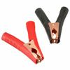 2PCS Car Clips Crocodile Clip Battery Test Clamps 100A Red Black NEW