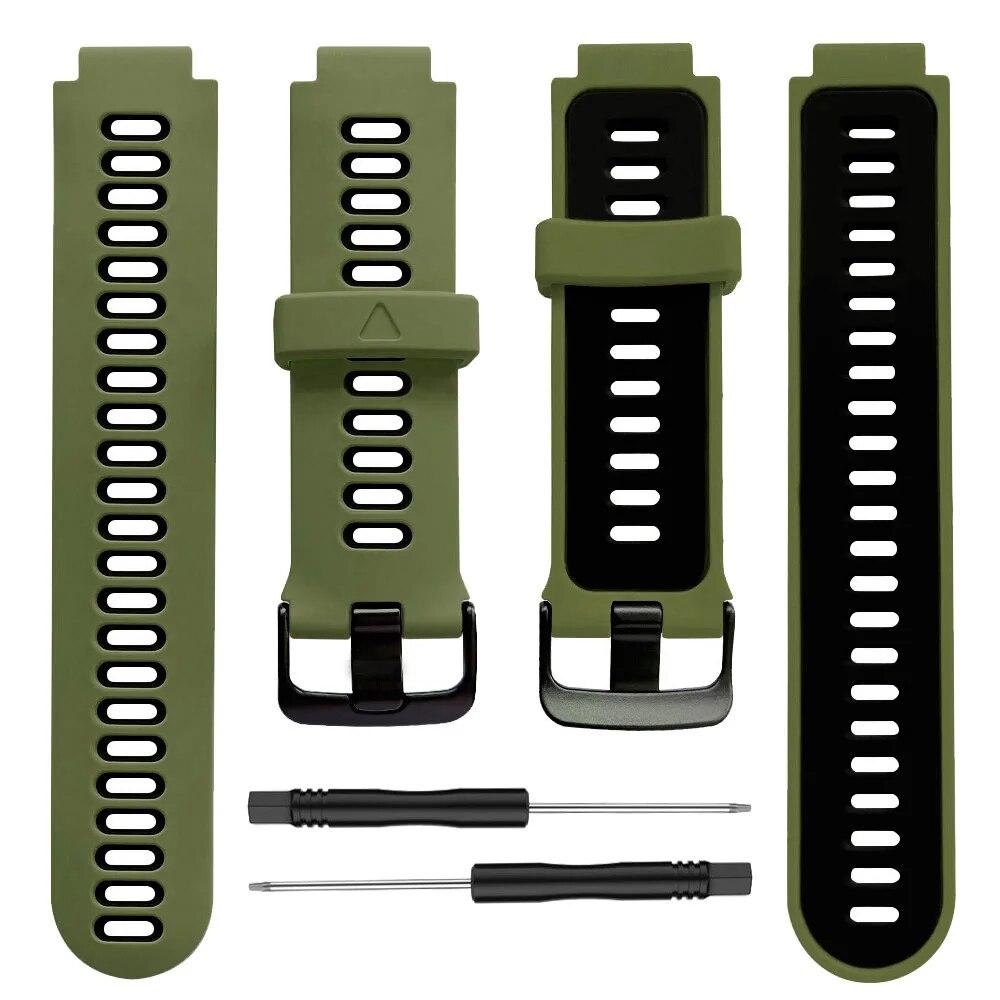 Watch Band For Garmin Forerunner 735XT 735/220/230/235/620/630 Watch Soft Silicone Smart Strap Replacement Bracelet Correa