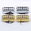 FLEOR Alnico II Звукосниматель Humbucker для грифа/бриджа электрогитары, для гитары в стиле FT, Хром/Золото